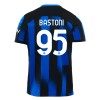 Virallinen Fanipaita Inter Milan Bastoni 95 Kotipelipaita 2023-24 - Miesten